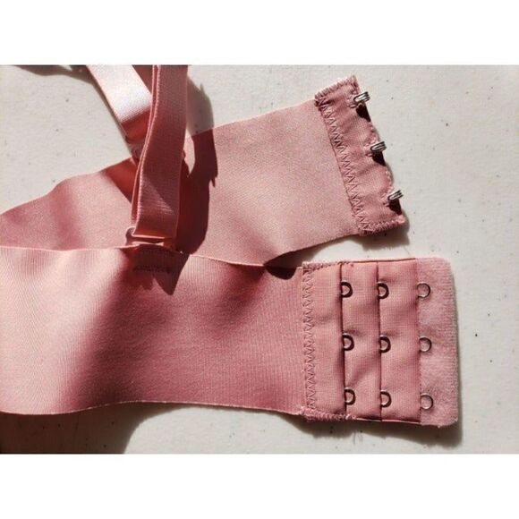 Women's Plus 42C Pink Sweetheart Lined Padded Bra Full Coverage T- Shirt 42C - Picture 8 of 8